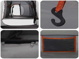 Tunnel Tent Grey and Orange 520 x 260 x 175 cm 42017405