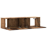 Wall Mounted TV Cabinet Old Wood 120x30x30 cm Engineered Wood 856020