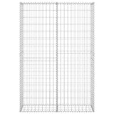 Gabion Basket with Lids Galvanised Wire 150 x 100 x 30 cm 141042