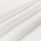 Throw Blankets 6 pcs White 130 x 150 cm Fleece 42016813