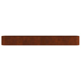 Raised Garden Bed Weathering Steel 360 x 40x 40 cm 8011711