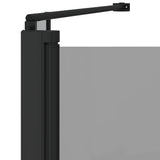 Shower Enclosure Manual Black 120 x 68 x 130 cm 42018549