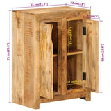 Sideboard 55x33x75 cm Solid Wood Mango 355015