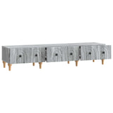 TV Cabinet Grey Sonoma 147 x 34.5 x 30 cm Engineered Wood 894251