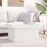 ZNTS Coffee Table White 100x55x40 cm Engineered Wood 840870