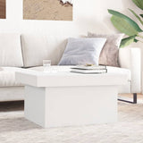 ZNTS Coffee Table White 100x55x40 cm Engineered Wood 840870