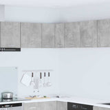 Hanging Cabinet Concrete Grey and White 57 x 57 x 40 cm 884189