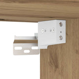 Wall Mounted Cabinet Artisian Oak 69.5x34x90 cm Engineered Wood 857313