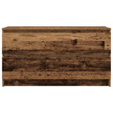 TV Cabinet Old Wood 100x35x54 cm Engineered Wood 861812