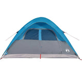 Family Tent Dome 6-Person Blue Waterproof 94556
