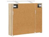Bathroom Mirror Cabinet Sonoma Oak 60 x 14.5 x 70 cm 889065