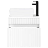 Bathroom Furniture Set White Engineered Wood 3404300