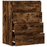 Sideboard Smoked Oak 60x39x80 cm Engineered Wood 840531