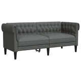 Sofa Dark Grey 182.5 x 74.5 x 74.5 cm Polyester 42013008