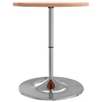 ZNTS Bar Table Ø60x90.5 cm Solid Wood Beech 3270629