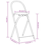 Five Piece Folding Dining Set MDF 243901
