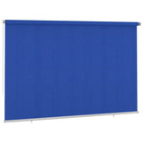 Outdoor Roller Blind 355 cm Blue HDPE 312859