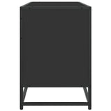 TV Cabinet Black 150x35x41 cm Engineered Wood and Metal 848859