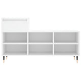 ZNTS Shoe Cabinet White 102x36x60 cm Engineered Wood 831356