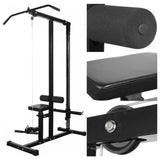 Power Tower with Barbell and Dumbbell Set 60.5 kg 275354
