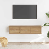 Wall Cabinet Artisian Oak 88x26x18.5 cm Engineered Wood 855861