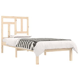Bed Frame without Mattress 90x190 cm Single Solid Wood Pine 3104508