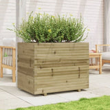 Garden Planter 90x60x72.5 cm Impregnated Wood Pine 3282608