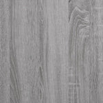 ZNTS Side Tables 2 pcs Grey Sonoma 40x42x50 cm Engineered Wood 825779