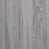 ZNTS Side Tables 2 pcs Grey Sonoma 40x42x50 cm Engineered Wood 825779