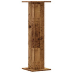 Plant Stands 2 pcs Old Wood 30x30x95 cm Engineered Wood 3307880