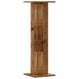 Plant Stands 2 pcs Old Wood 30x30x95 cm Engineered Wood 3307880