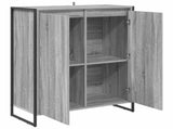 Shoe Cabinet Grey Sonoma 79 x 36 x 100 cm Engineered Wood 886465