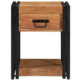 Bedside Cabinet Brown 40 x 40 x 50 cm Solid acacia wood 4016704