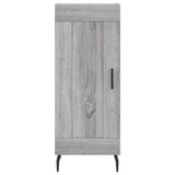 Highboard Grey Sonoma 34.5x34x180 cm Engineered Wood 3200471