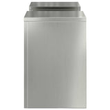 Plant Stand 2 pcs Silver 24 x 24 x 35 cm Galvanised steel 865811