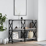 Console Table Grey Sonoma 100x28x80.5 cm Engineered Wood 835422