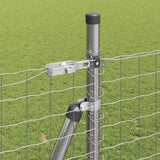 Fence Post Other 52 pcs Silver 3.2 x 3.2 x 83.5 cm Steel 3350268