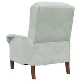 Armchair Light grey 76 x 94 x 102 cm Velvet 42009857