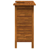 Bar Table 110x50x105 cm Solid Acacia Wood 44007