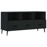 TV Cabinet Black 102x36x50 cm Engineered Wood 829053