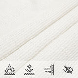 311242 Sunshade Sail 160 g/m White 3,5x5 m HDPE