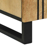 Bathroom Furniture Set with Drawer 3 pcs Brown 38 x 33 x 160 cm 3310043