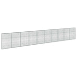 Gabion with 3.5 mm Wire and 5x10 cm Mesh 1000x20x150 cm 3462662