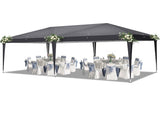 10'x20' Pop Up Canopy Tent, 210D Oxford Instant Folding Gazebo with 6 Removable Sidewalls & 4 44425821