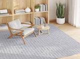 Area Rugs Square SIROLO Grey 120 x 120 cm Polyester 42022772
