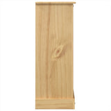 Chest of Drawers Corona 80x43x114 cm Solid Wood Pine 4005672