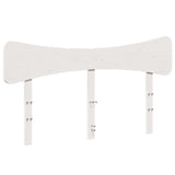 Bed Frame without Mattress White 140x200 cm Solid Wood Pine 3328233