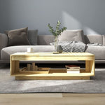 Coffee Table 110x50x33.5 cm Solid Pinewood 808508