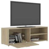 TV Cabinet Sonoma Oak 120x34x37 cm Engineered Wood 801155