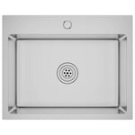 Handmade Kitchen Sink Stainless Steel 51512